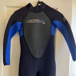 O’Neil youth full body wet suit, zip up